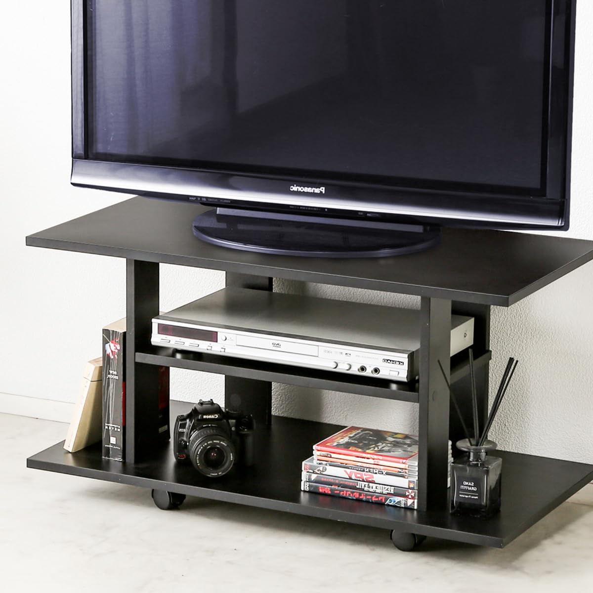 Amazon｜システムK テレビ台 【コンパクトなのにしっかり収納